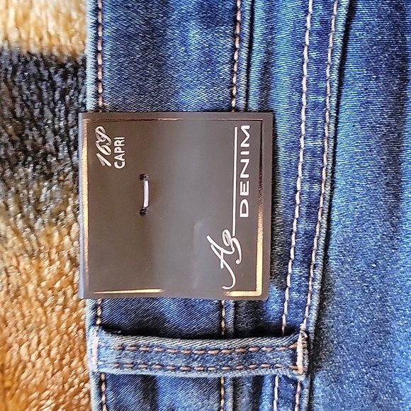 A3 denim capri jeans petite - Picture 4 of 6